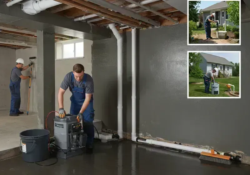 Basement Waterproofing and Flood Prevention process in Paducah, KY